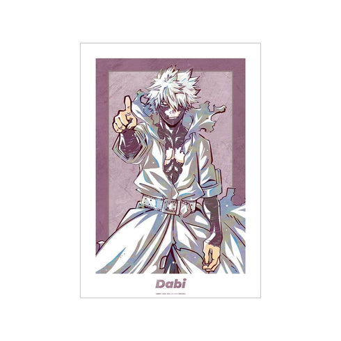 『僕のヒーローアカデミア』荼毘 Ani-Art 第9弾 A3マット加工ポスター【202608再販】