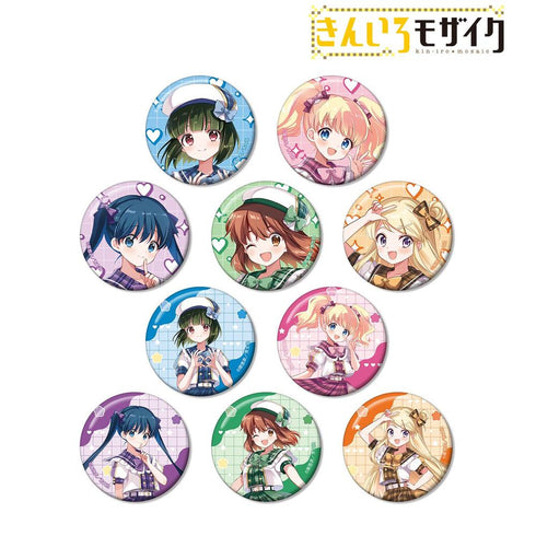 『きんいろモザイク』原悠衣先生 描き下ろし アイドル風衣装ver. トレーディング缶バッジ(単位/BOX)