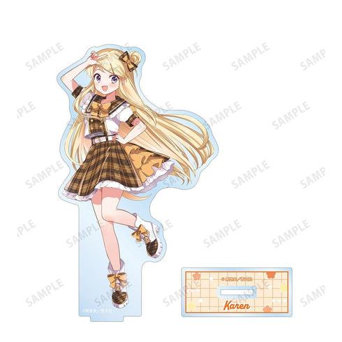 『きんいろモザイク』原悠衣先生 描き下ろし 九条カレン アイドル風衣装ver. BIGアクリルスタンド