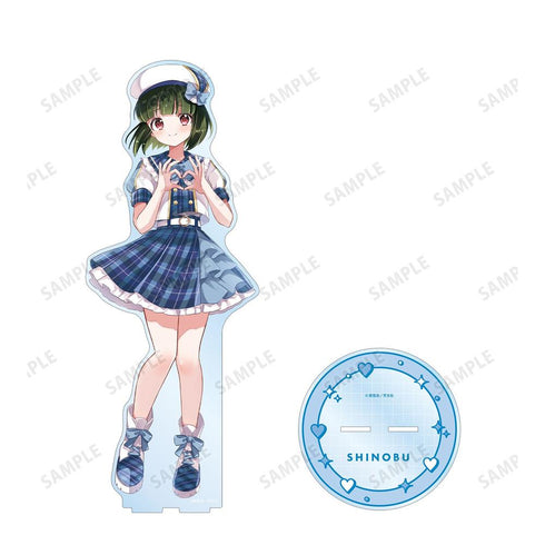 『きんいろモザイク』原悠衣先生 描き下ろし 大宮忍 アイドル風衣装ver. 特大アクリルスタンド