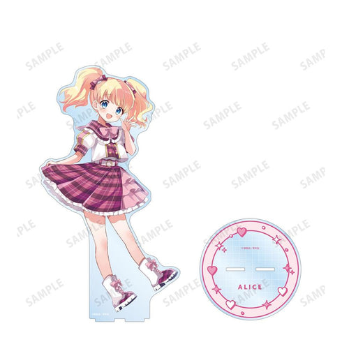 『きんいろモザイク』原悠衣先生 描き下ろし アリス・カータレット アイドル風衣装ver. 特大アクリルスタンド