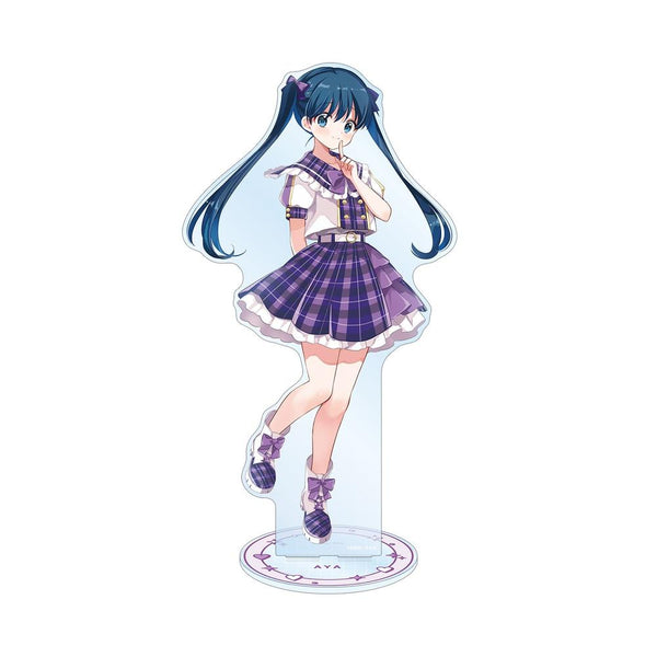 《金色马赛克》原悠衣老师 全新绘制 小路绫 偶像风服装版 特大亚克力立牌