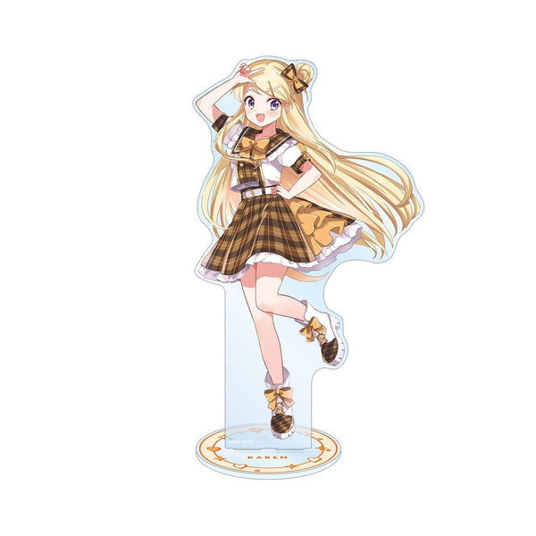 《金色马赛克》原悠衣老师 全新绘制 九条卡伦 偶像风服装版 特大亚克力立牌