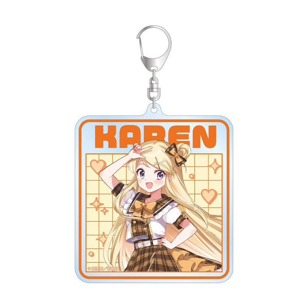 『きんいろモザイク』原悠衣先生 描き下ろし 九条カレン アイドル風衣装ver. BIGアクリルキーホルダー