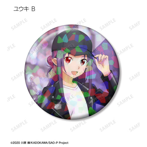 『ソードアート・オンライン』描き下ろし ライダースジャケットver. トレーディングホログラム缶バッジ(単位/BOX)【202609再販】