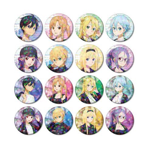『ソードアート・オンライン』描き下ろし ライダースジャケットver. トレーディングホログラム缶バッジ(単位/BOX)【202609再販】
