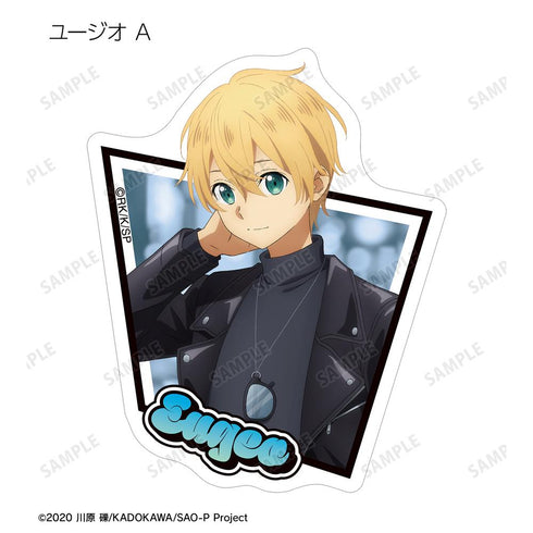 『ソードアート・オンライン』描き下ろし ライダースジャケットver. トレーディングダイカットステッカー(単位/BOX)