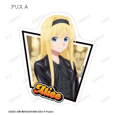 『ソードアート・オンライン』描き下ろし ライダースジャケットver. トレーディングダイカットステッカー(単位/BOX)