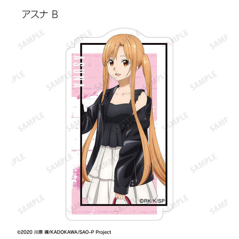 『ソードアート・オンライン』描き下ろし ライダースジャケットver. トレーディングダイカットステッカー(単位/BOX)