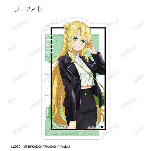『ソードアート・オンライン』描き下ろし ライダースジャケットver. トレーディングダイカットステッカー(単位/BOX)