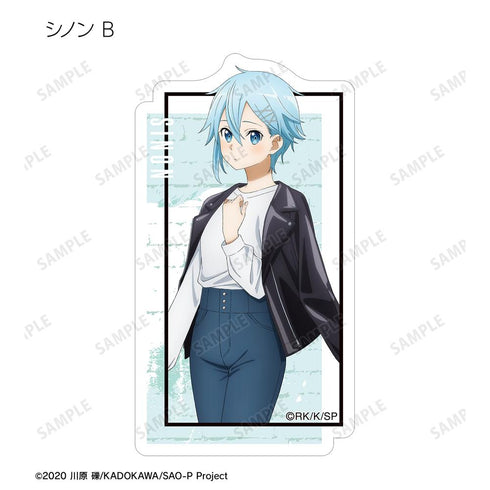 『ソードアート・オンライン』描き下ろし ライダースジャケットver. トレーディングダイカットステッカー(単位/BOX)