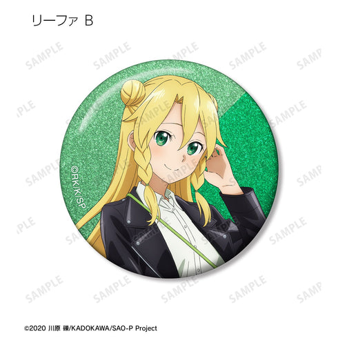 『ソードアート・オンライン』描き下ろし ライダースジャケットver. トレーディンググリッター缶バッジ(単位/BOX)【202609再販】