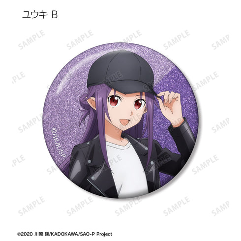 『ソードアート・オンライン』描き下ろし ライダースジャケットver. トレーディンググリッター缶バッジ(単位/BOX)【202609再販】