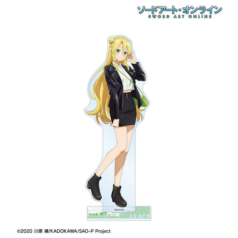 『ソードアート・オンライン』描き下ろし リーファ ライダースジャケットver. BIGアクリルスタンド【202609再販】
