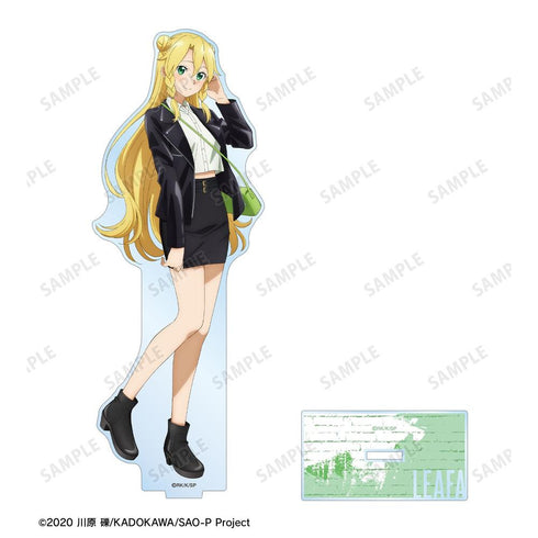 『ソードアート・オンライン』描き下ろし リーファ ライダースジャケットver. BIGアクリルスタンド【202609再販】
