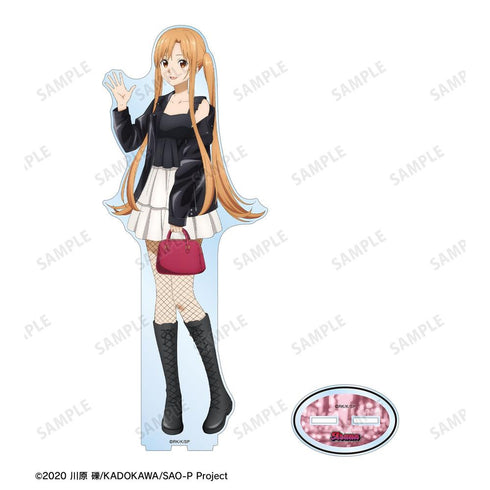 『ソードアート・オンライン』描き下ろし アスナ ライダースジャケットver. 特大アクリルスタンド【202609再販】