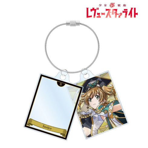 『少女☆歌劇 レヴュースタァライト』大場 なな Aure Glass 2連ワイヤーアクリルキーホルダー【202609再販】
