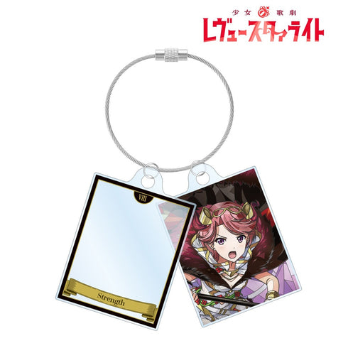 『少女☆歌劇 レヴュースタァライト』石動 双葉 Aure Glass 2連ワイヤーアクリルキーホルダー【202609再販】