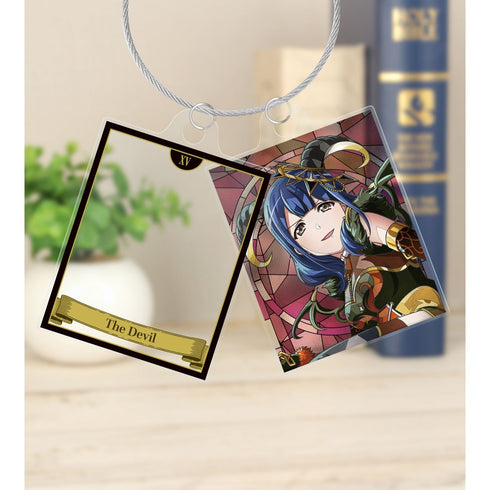 『少女☆歌劇 レヴュースタァライト』花柳 香子 Aure Glass 2連ワイヤーアクリルキーホルダー【202609再販】