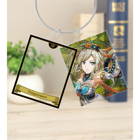 『少女☆歌劇 レヴュースタァライト』夢大路 文 Aure Glass 2連ワイヤーアクリルキーホルダー