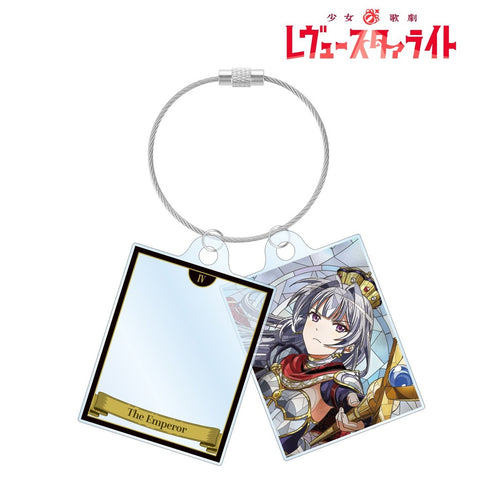『少女☆歌劇 レヴュースタァライト』雪代 晶 Aure Glass 2連ワイヤーアクリルキーホルダー【202609再販】