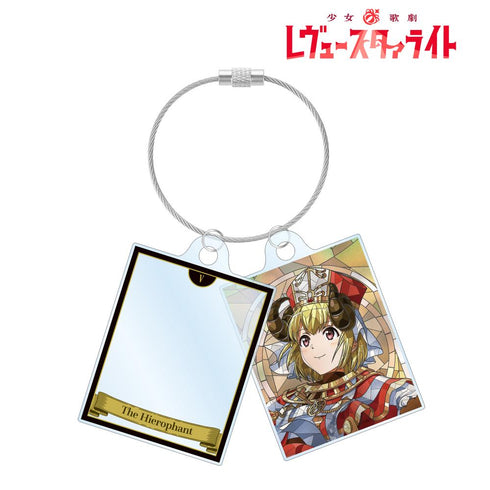 『少女☆歌劇 レヴュースタァライト』鳳 ミチル Aure Glass 2連ワイヤーアクリルキーホルダー