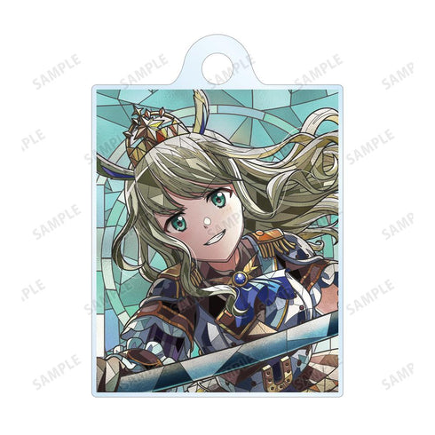 『少女☆歌劇 レヴュースタァライト』夢大路 栞 Aure Glass 2連ワイヤーアクリルキーホルダー