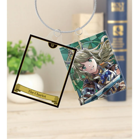 『少女☆歌劇 レヴュースタァライト』夢大路 栞 Aure Glass 2連ワイヤーアクリルキーホルダー【202609再販】