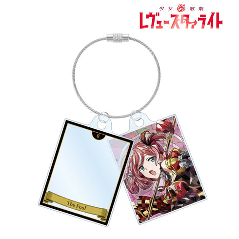 『少女☆歌劇 レヴュースタァライト』鶴姫 やちよ Aure Glass 2連ワイヤーアクリルキーホルダー【202609再販】