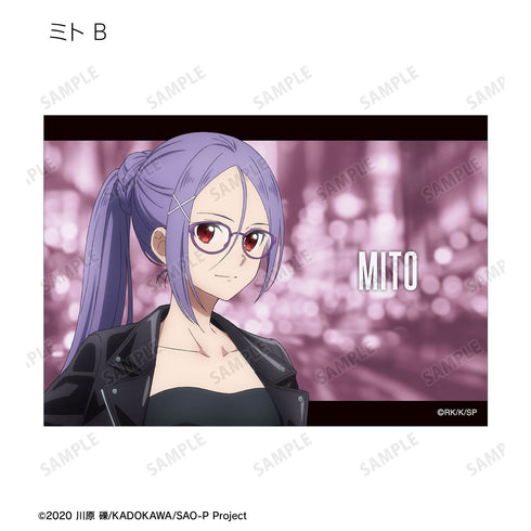 『ソードアート・オンライン』描き下ろし ライダースジャケットver. トレーディングブロマイド(単位/BOX)【202609再販】