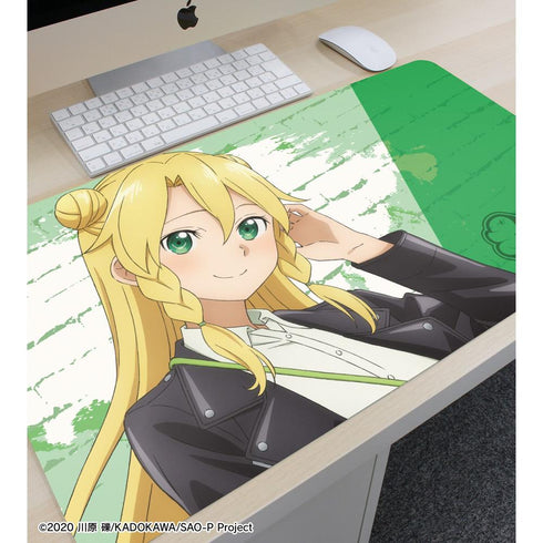 『ソードアート・オンライン』描き下ろし リーファ ライダースジャケットver. マルチデスクマット【202609再販】