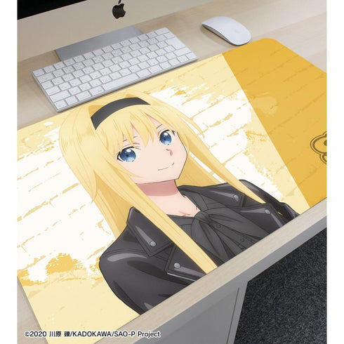 『ソードアート・オンライン』描き下ろし アリス ライダースジャケットver. マルチデスクマット【202609再販】