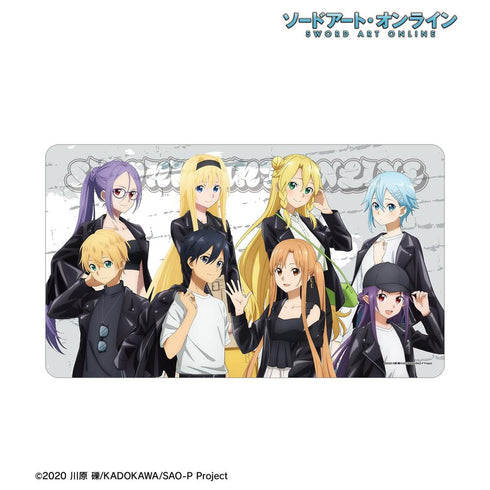 『ソードアート・オンライン』描き下ろし 集合 ライダースジャケットver. マルチデスクマット【202609再販】
