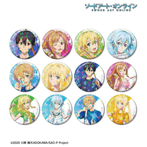 『ソードアート・オンライン』描き下ろし ペイントスタイルver. トレーディングホログラム缶バッジ(単位/BOX)