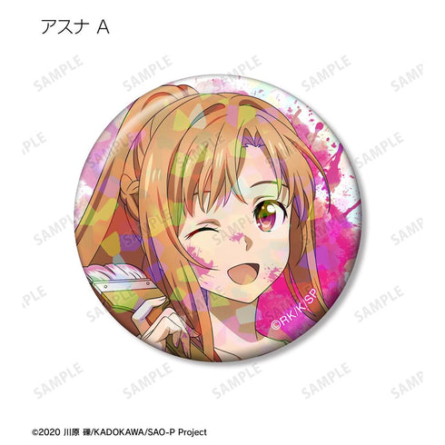 『ソードアート・オンライン』描き下ろし ペイントスタイルver. トレーディングホログラム缶バッジ(単位/BOX)