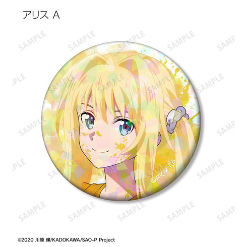 『ソードアート・オンライン』描き下ろし ペイントスタイルver. トレーディングホログラム缶バッジ(単位/BOX)