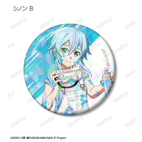 『ソードアート・オンライン』描き下ろし ペイントスタイルver. トレーディングホログラム缶バッジ(単位/BOX)