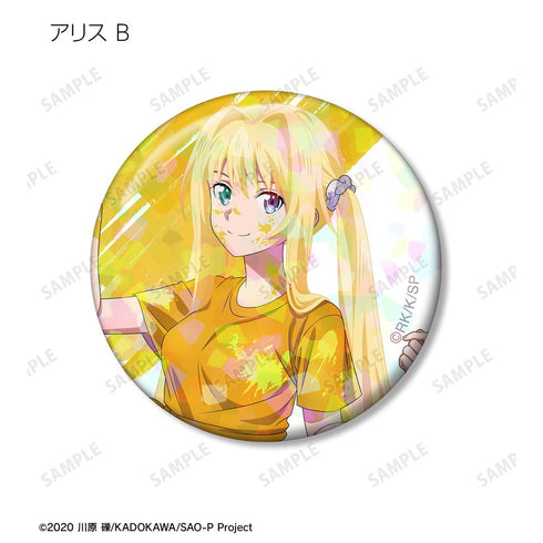 『ソードアート・オンライン』描き下ろし ペイントスタイルver. トレーディングホログラム缶バッジ(単位/BOX)