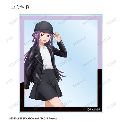 『ソードアート・オンライン』描き下ろし ライダースジャケットver. トレーディングアクリルカード(単位/BOX)【202609再販】