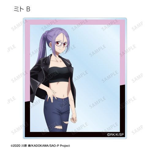 『ソードアート・オンライン』描き下ろし ライダースジャケットver. トレーディングアクリルカード(単位/BOX)【202609再販】