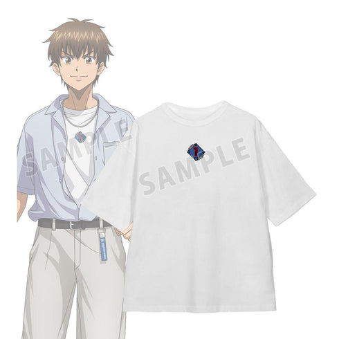 『ダイヤのA actII -Second Season-』描き下ろし 沢村栄純 私服・ショッピングver. 着用刺繍BIGシルエットTシャツユニセックス