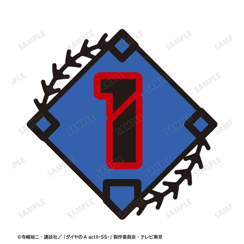 『ダイヤのA actII -Second Season-』描き下ろし 沢村栄純 私服・ショッピングver. 着用刺繍BIGシルエットTシャツユニセックス