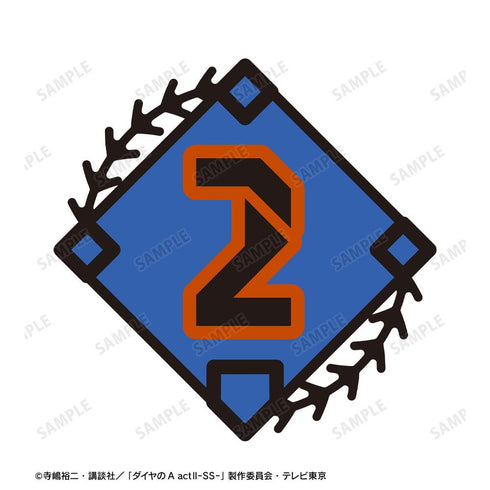 『ダイヤのA actII -Second Season-』描き下ろし 御幸一也 私服・ショッピングver. 着用刺繍BIGシルエットTシャツユニセックス