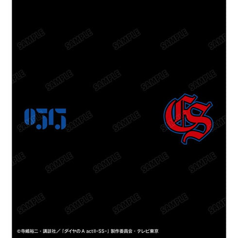 『ダイヤのA actII -Second Season-』描き下ろし 沢村栄純 私服・野球観戦ver. 着用BIGシルエットTシャツユニセックス