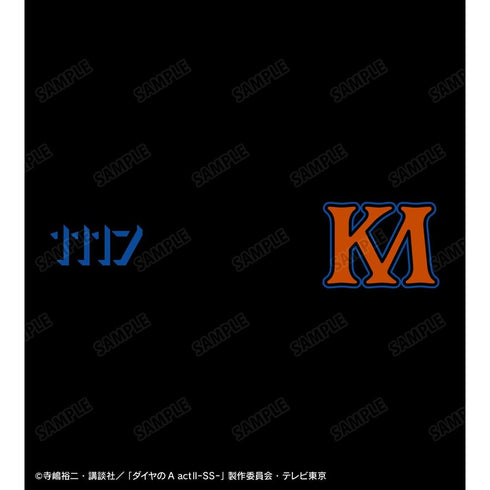 『ダイヤのA actII -Second Season-』描き下ろし 御幸一也 私服・野球観戦ver. 着用BIGシルエットTシャツユニセックス