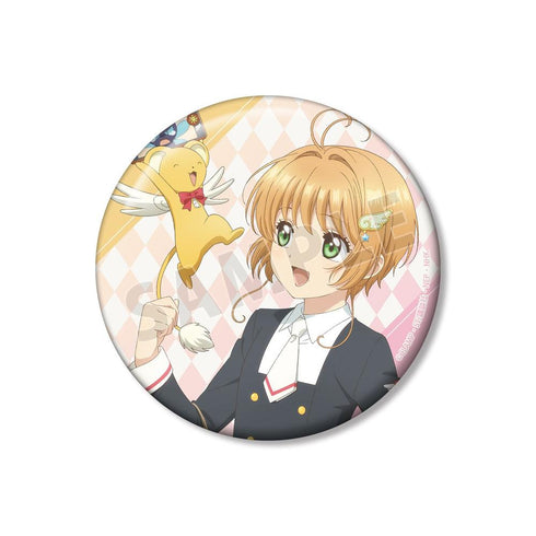 "Cardcaptor Sakura: Clear Card Arc" Original Illustration: Sakura Kinomoto & Kero-chan "Group Trip" Ver. 100mm Pin Badge