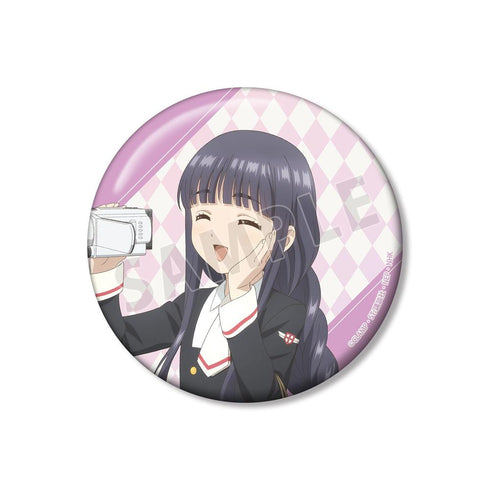 《魔卡少女樱 透明卡篇》全新绘制 大道寺知世 集体旅行版 100mm徽章