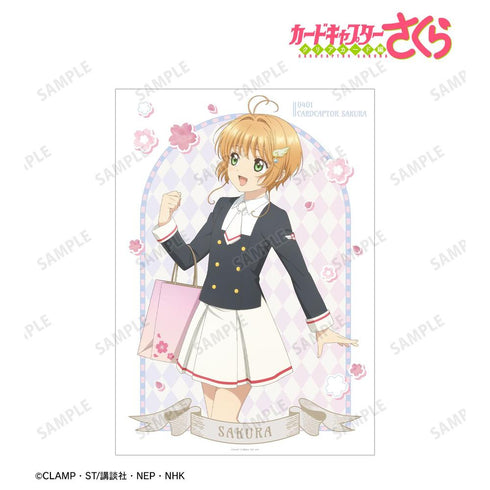 『カードキャプターさくら クリアカード編』描き下ろし 木之本 桜 みんなで旅行ver. A3マット加工ポスター