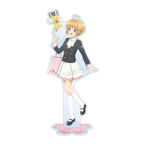 『カードキャプターさくら クリアカード編』描き下ろし 木之本 桜&ケロちゃん みんなで旅行ver. 特大アクリルスタンド
