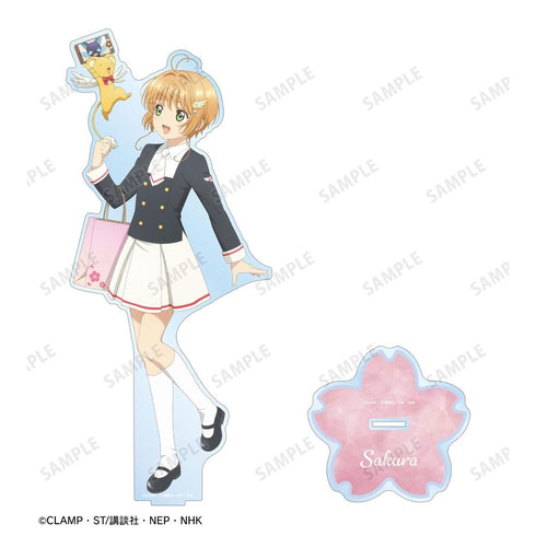 『カードキャプターさくら クリアカード編』描き下ろし 木之本 桜&ケロちゃん みんなで旅行ver. 特大アクリルスタンド